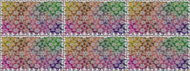 Sabıka fotoğraflarında, bebek kıyafetlerinde, duvar kâğıtlarında, paket kutularında falan kullanılabilir. Zarif, parlak ve pürüzsüz gri çiçek desenli tasarım. Raster..