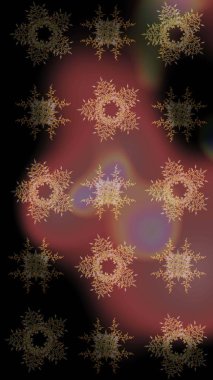 Kar Taneleri Raster illüstrasyonu. Dekorasyon kış kar ikonları. Raster Noel soyut renkli arkaplan ve düşen kar tanesi.