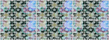 Güzel kumaş deseni. Düz Çiçek Elementleri Tasarımı. Güzel, pürüzsüz bir desen. Yazdır. Raster çiçekli arka plan. Renkli Yaz Temalı Kusursuz Arkaplan.