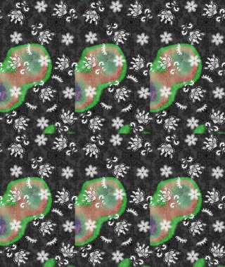 Renkli Bahar Teması eskiz kalıbı. Gri renkli çiçekler. Düz Çiçek Elementleri Tasarımı. Güzel çiçek deseni..