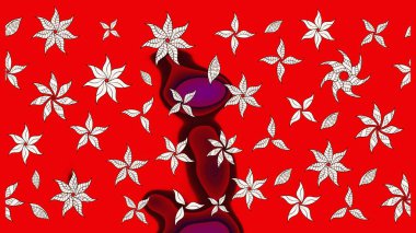 Suluboya çizim kalıbı. Çiçeğin suluboya çizimlerinin mükemmel deseni. Moda baskısı. Dekorasyon ve tasarım için güzel bir desen. Raster illüstrasyonu. Eski.