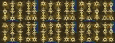 Kar tanesi süsleme deseni. Kar taneleri arka planda. Kar taneleri deseni. Renkli arka planda izole edilmiş kar tanelerinin düz tasarımı. Raster illüstrasyonu.