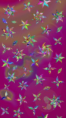 Tekstil, duvar kâğıdı, kapaklar, yüzey, baskı, hediye paketi, hatıra defteri, dekupaj. Küçük yabani çiçeklerdeki halk modelini çiz. Taşralı şıklığı. Liberty style millefleurs.