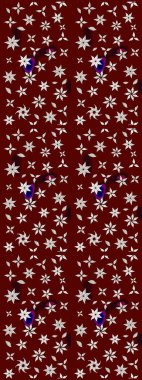 Suluboya desenli çiçek deseni. Moda baskısı. Dekorasyon ve tasarım için güzel bir desen. Çiçeğin suluboya çizimlerinin mükemmel deseni. Ayarlanmış.