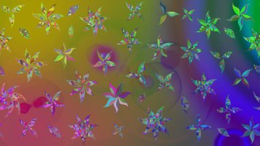 Raster. Sabıka fotoğraflarında, bebek kıyafetlerinde, duvar kâğıtlarında, paket kutularında falan kullanılabilir. Zarif, parlak ve eskiz yeşil çiçek deseni tasarımı.