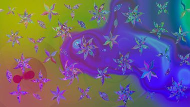 Kartlar, davetiyeler, tarih kartları ve daha fazlası için kullanılabilir. Raster şirin suluboya çiçek desenleri çiziyor. Büyük bir suluboya çiçek seti..