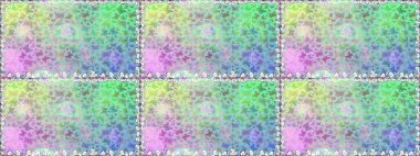 Güzel bir kumaş tasarımı. Raster illüstrasyonu. Dekoratif el çizimi kelebekler. Tarafsız renklerde resim.