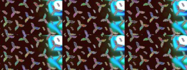 Geleneksel klasik süs. Arabesk ve çiçekli doğu raster desenleri. Arabesk ile klasik desen.