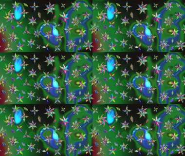 Karalama elementleri. Çizim çiçek deseni duvar kağıdı, web sitesi arka planı, ambalaj kağıdı, davetiye, broşür, afiş veya web sitesi için kullanılabilir. El çizimi Raster illüstrasyonu.