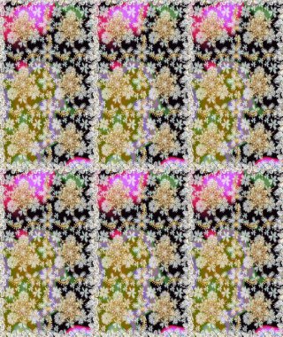 Tarafsız renklerde altın elementlerle çizim. Doğu tarzı arabesk. Altın desenli bukleler çiz. Raster. Hassas altın deseni açın. Parlak dantel, stilize çiçekler, şal desenli.