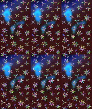 Raster 'ın taze dokusu. Yumuşak fayans. Paketleme, tekstil, duvar kâğıdı için çiçek eskizi. Klasik çiçek desenli. Yumuşak pamuk tasarımı.