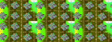 Parlak çiçekli halı renginde çizim deseni.