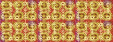 Raster kar taneleri arka plan. Renk arka plan üzerinde izole soyut kar taneleri ile düz tasarım. Snowflakes desen. Raster resim. Kar tanesi renkli desen.