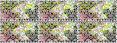 Güzel kumaş deseni. Raster suluboya deseni, narin çiçekler, gri çiçekler, tebrik kartı şablonu..