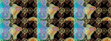 Kusursuz bir geçmişi var. Raster illüstrasyonu. Miles Fleur, süslü püslü bir süs. Eski usul. Tomurcukları papatya çiçekleri olan sevimli bir çiçek deseni. Kumaş, tekstil ve duvar kağıdı baskısı için..