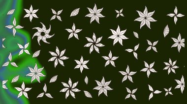 Egzotik çiçekler, gri renkte botanik parlak klasik doğa. Klasik tropikal doğal elementlerin suluboya seti. Raster illüstrasyonu.