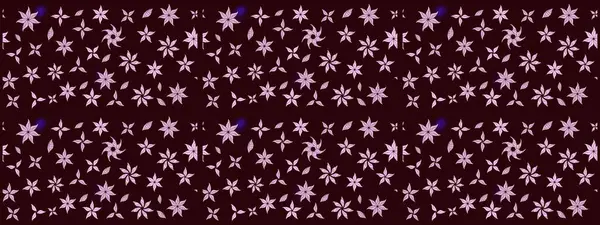 Raster Illustrasyon 'daki Çiçek Deseni' nin son moda çizimi. Renkli Yaz Temalı eskiz kalıbı. Güzel kumaş deseni. Düz Çiçek Elementleri Tasarımı.