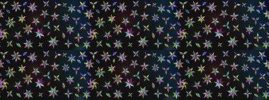 Raster çiçek desenleri çiziyor. Vadinin gri renkli çiçekleri.