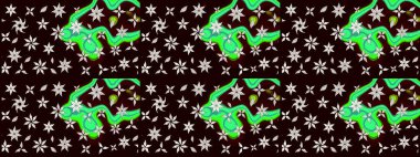 Çiçek arkaplan. Güzel kumaş deseni. Çizim raster deseni.