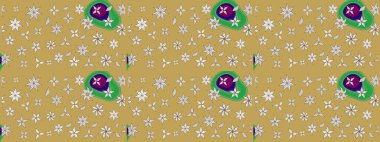 Colour Summer Theme sketch pattern Background. Flat Flower Elements Design. Trendy sketch Floral Pattern In Raster illustration. Beautiful fabric pattern.