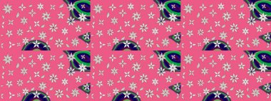 Raster Henna dövme stili. Tekstil, tebrik kartı, boyama kitabı, telefon kılıfı baskısı için kullanılabilir. Etnik Mandala süsü. Hint çiçekli desenli şal desenli..