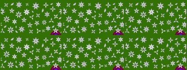 Çizim çiçek deseni duvar kağıdı, web sitesi arka planı, ambalaj kağıdı, davetiye, broşür, afiş veya web sitesi için kullanılabilir. Karalama elementleri. El çizimi Raster illüstrasyonu.