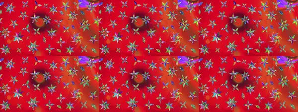 Taslak desenli, modaya uygun kumaş deseni. Düz Çiçek Elementleri Tasarımı. Şirin çiçek elementleri. Raster illüstrasyonu. Renkli Bahar Teması çizim şablonu.