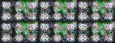 Raster Noel soyut renkli arka plan ve tatlı kar tanesi. Kar taneli Noel arkaplanı. Raster illüstrasyonu. Kış soyut arkaplanı.