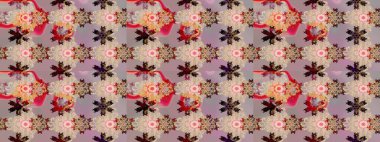 Raster illüstrasyonu. Kar taneleriyle bej ve nötr renkler. Raster Noel soyut renkli arkaplan ve tatlı kar tanesi.