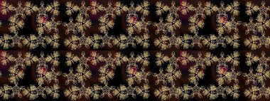 Renkli elementlerle Raster ilginç desen.