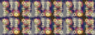 Nakış desenli çiçek deseni. Parmak izi, kumaş, duvar kâğıdı, tekstil için raster dokusu. Renkli grunge soyut arkaplanı kologri, bej ve nötr çiçeklerle zenginleştirir.