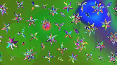 Ton halinde. Suluboya desenli çiçek deseni. Çiçeğin suluboya çizimlerinin mükemmel deseni. Moda baskısı. Dekorasyon ve tasarım için güzel desen.