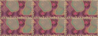 Modaya uygun kumaş deseni. Kusursuz Tony kumaş deseni. Küçük çiçekteki sevimli çiçek deseni. Raster illüstrasyonu.