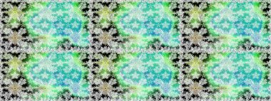 Raster deseni. Sanat, çiçeklere ilham verir ve arka plan bırakır. Karalama çiçekleri kusursuz desen. Yeşil el çizimi desen.