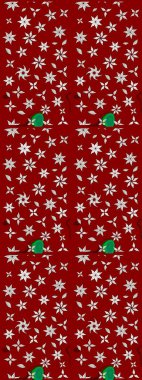 Kırmızı renkte çiçekler. Elle boyanmış suluboya resim çizimi çiçekler ve bitkiler.