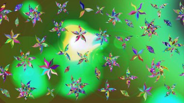 Çiçek arkaplanlı soyut zarafet eskiz deseni. Raster Güzel kumaş deseni.