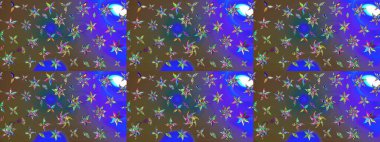 Taslak dekoratif arka plan, çiçek mandala. Çiçek. Raster illüstrasyonu. Kahverengi renklerde.