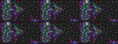 Renkli Bahar Teması eskiz kalıbı. Düz Çiçek Elementleri Tasarımı. Gri renkli çiçekler. Güzel çiçek deseni..