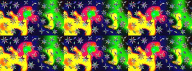 Paketleme, tekstil, duvar kâğıdı için çiçek eskizi. Yumuşak pamuk tasarımı. Raster 'ın taze dokusu. Yumuşak fayans. Klasik çiçek deseni.