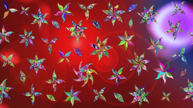 Taşralı şıklığı. Tekstil, duvar kâğıdı, kapaklar, yüzey, baskı, hediye paketi, hatıra defteri, dekupaj. Küçük yabani çiçeklerdeki halk modelini çiz. Liberty style millefleurs.