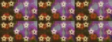 Snowflakes desen. Raster resim. Kar taneleri arka plan. Düz renkli arka plan üzerinde izole kar taneleri tasarımı. Kar tanesi dekoratif desen.