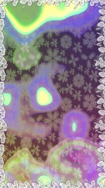 Yapraklı çiçekler ve doğal ve gri renklerde papatya çiçekleri. Raster - stok. Kusursuz arkaplan deseni.