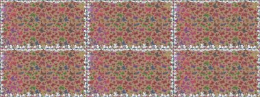 Kelebeklerle kusursuz desen. Kumaş, kağıt, ambalaj kâğıdı ve duvar kağıdı tasarımı için hoş bir arka plan. Bej ve kahverengi.