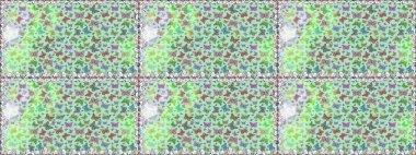 Doğadaki güzellik. Kumaş, Tekstil, Baskı ve Davetiye için arka plan. Raster illüstrasyonu. Suluboya Biçimli Uçan Kelebeklerle kusursuz desen.