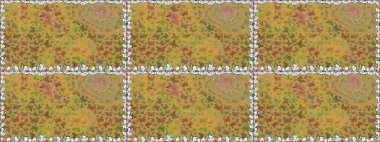 Raster. Kıyafetler, erkekler, kızlar ve duvar kağıtları için soyut, pürüzsüz desen. Renkli kelebeklerin güzel arka planı. El çizimi illüstrasyon.