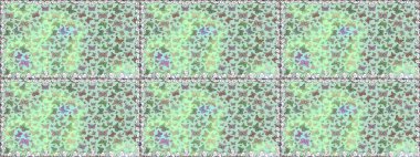 Kusursuz desen. Kağıt, kumaş, ambalaj kağıdı ve duvar kâğıdı tasarımı için hoş bir arkaplan. Raster illüstrasyonu. Elle çizilmiş kelebeklerle moda raster yaz şablonu.