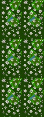 Raster deseni. Küçük çiçekte güzel bir çiçek deseni var. Çiçekli çiçek deseni, suluboya..