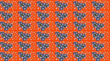 Raster stili kumaş deseni. Çiçekler suluboya çizim deseni.