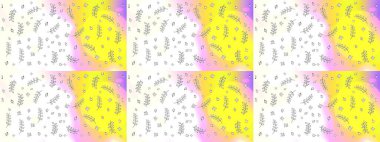 El çizimi Raster çizimi. Parlak elementlerin. Çizim çiçek deseni duvar kağıdı, web sitesi arkaplanı, paket kağıdı, davetiye, broşür, pankart veya web sitesi için kullanılabilir.