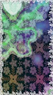 Küçük çiçekli kusursuz yay deseni. Raster illüstrasyonu. Suluboya tarzında mavi renkler üzerine.